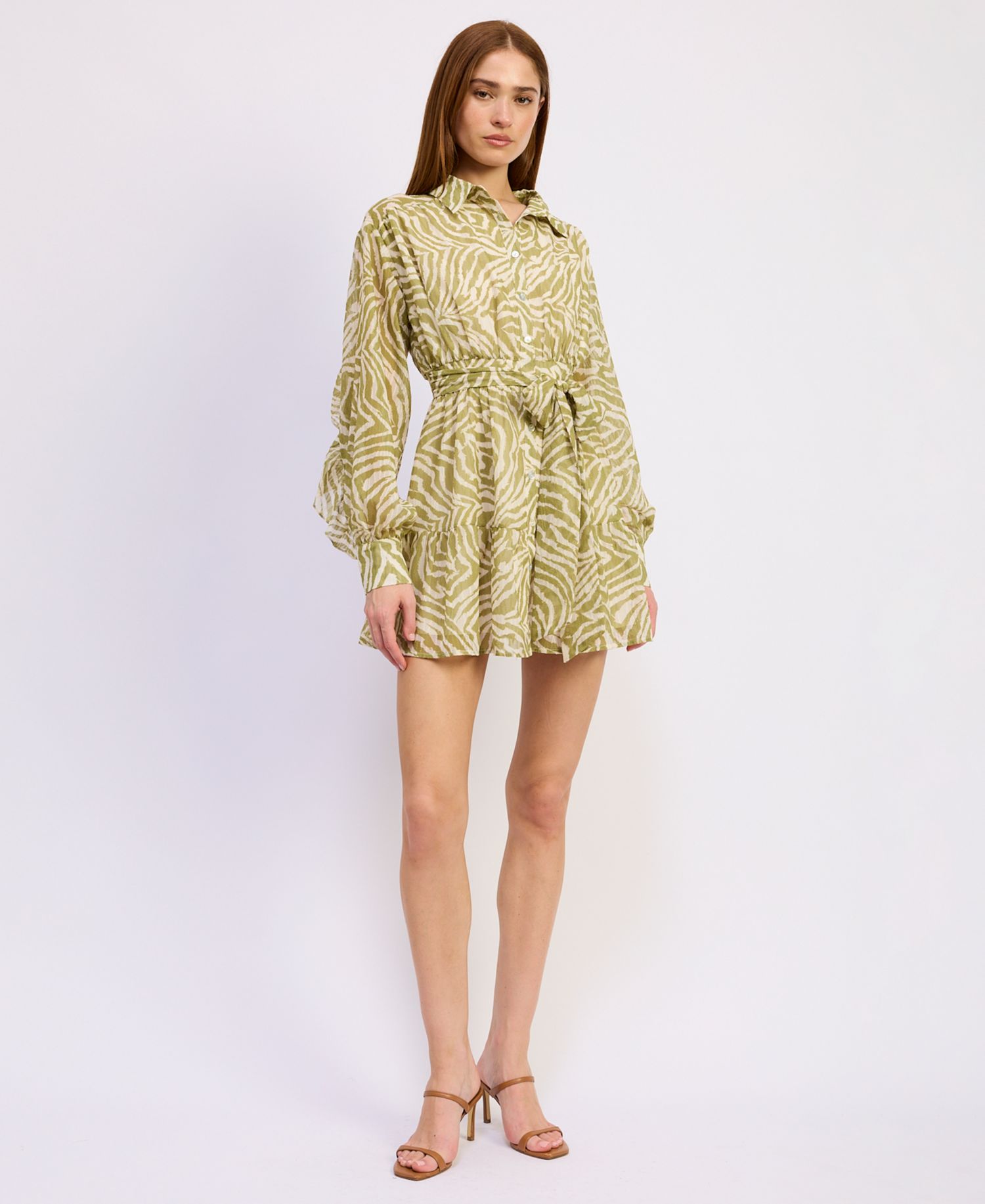 Women's Skylar Button Front Mini Dress