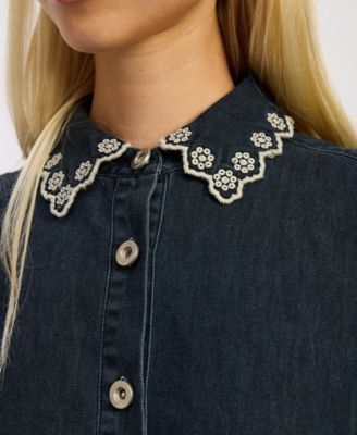 Women's Natalia Button Front Top