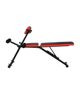 Multi-Functional Weight Bench, Adjustable Roman Chair and Hyperextension Bench for Back, Core and Arm Training