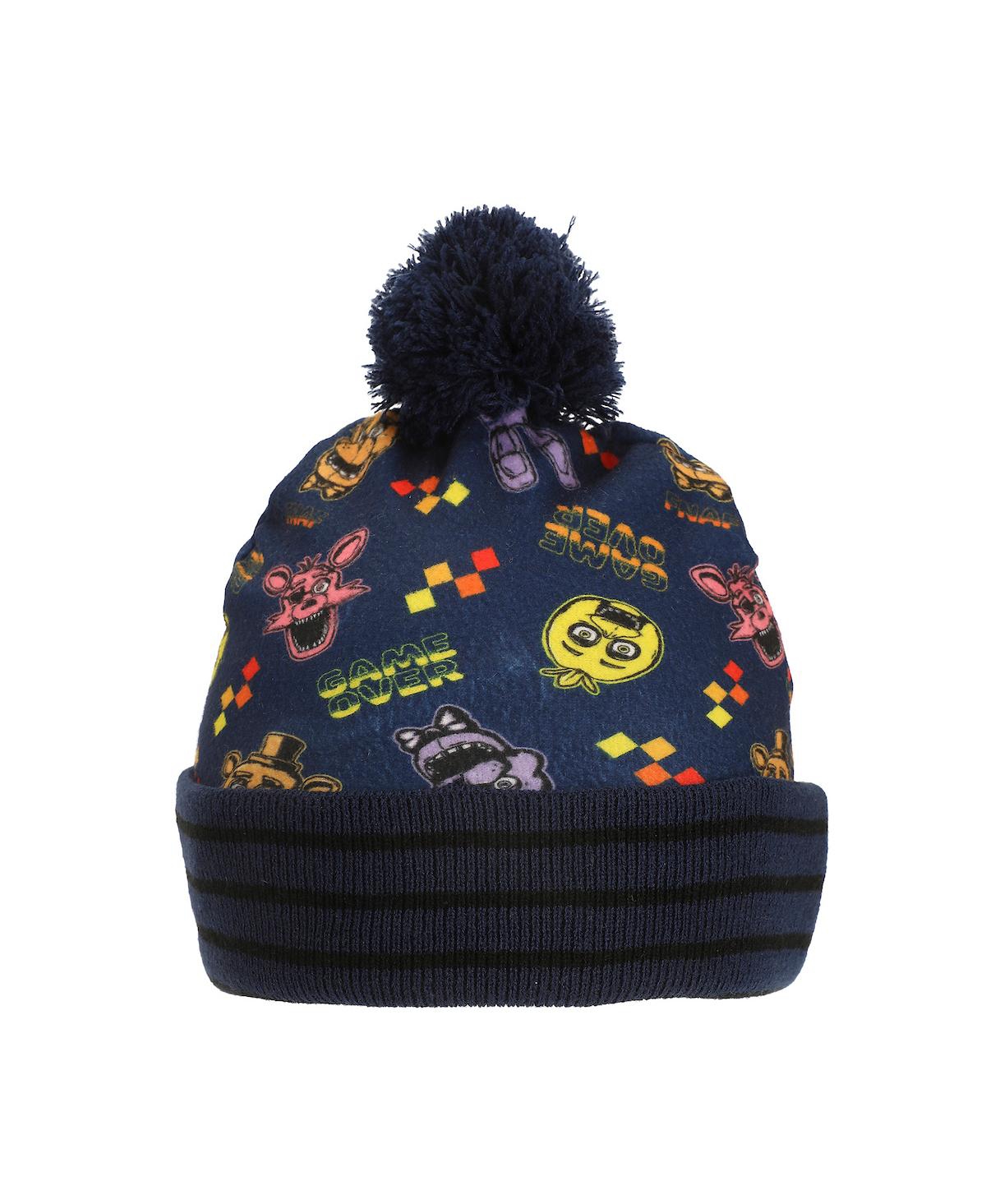 Five Nights at Freddy's Boys Five Nights At Freddy s Game Over Youth 2-Piece Knit Beanie & Gloves Set