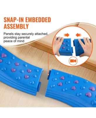 Kids Montessori Balance Beam Set with Non Slip Stepping Boards and Storage Bag