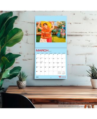 Seventeen OFFICIAL | 2026 12 x 24 Inch (Hanging) Monthly Square Wall Calendar | Plastic-Free