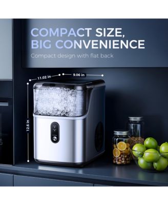 35-lb Ice Per day Nugget/Pebble Ice Maker ( Silver )