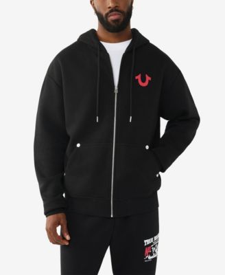 True Religion - Men's Number One Logo Zip Up Hoodie
