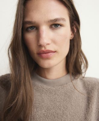 Women's Shearling Pajama Sweatshirt