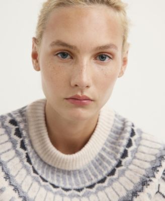 Women's Round Neck Jacquard Pajama