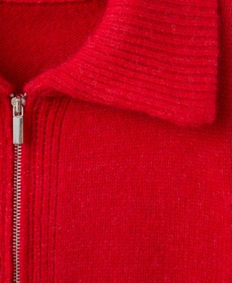 Women's Shirt Collar Cardigan