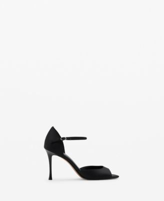 Women's Satin High-Heeled Sandals