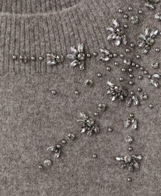 Women's Crystal Detail Sweatshirt