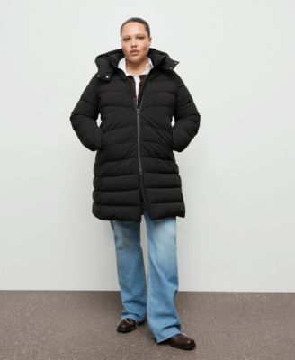 Women's Hood Midi Quilted Anorak