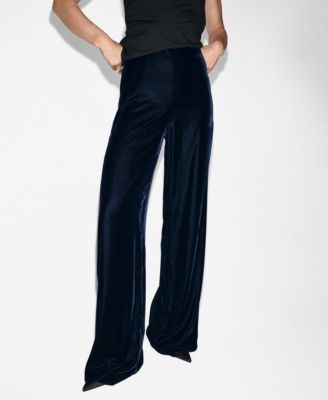 Women's Velvet Suit Pants