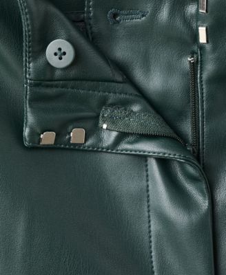 Women's Faux-Effect Flared Pants