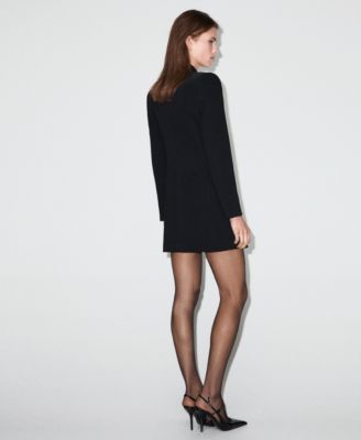 Women's Double-Breasted Blazer-Style Dress