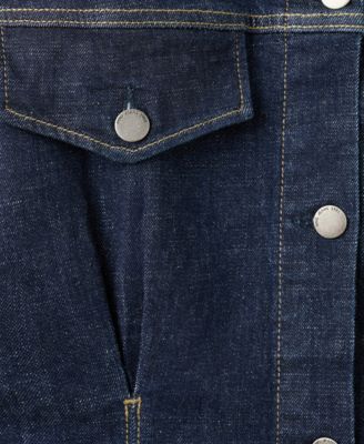 Women's Pockets Fitted Denim Jacket