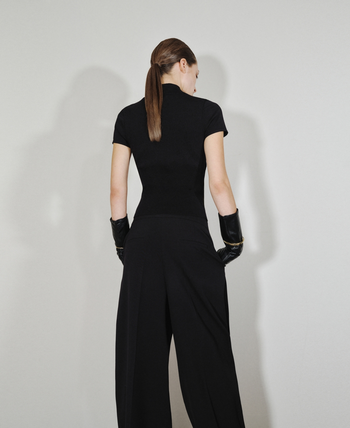 Mango Women's Cut-Out Perkins-Neck Sweater