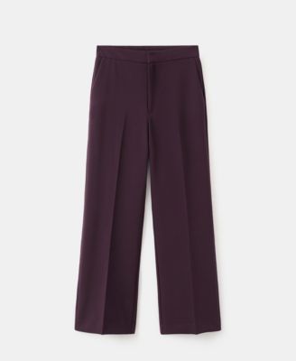 Women's High-Waist Straight Pants