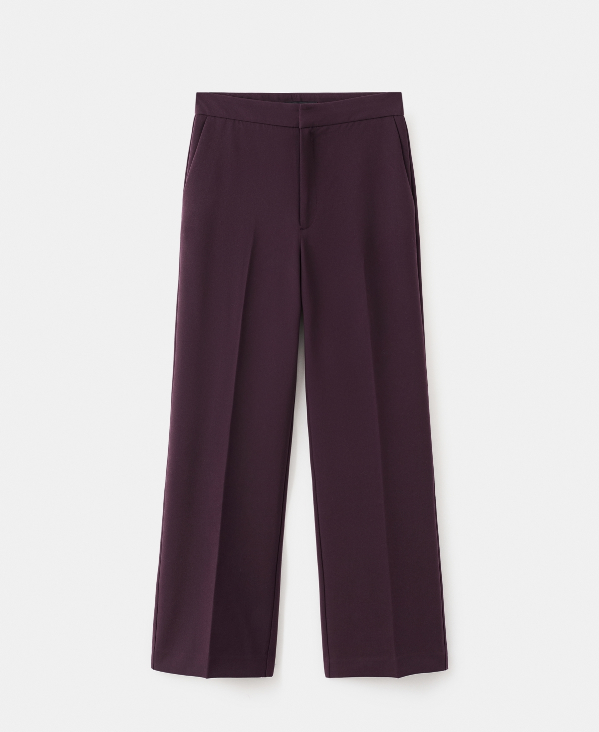 Mango Women's High-Waist Straight Pants