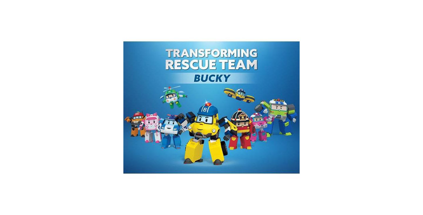 Детская фигурка Robocar Poli Bucky 4" Transforming Action Figure, Ages 3+ — фото 8