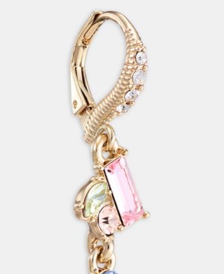 Crystal Cluster Drop Earrings