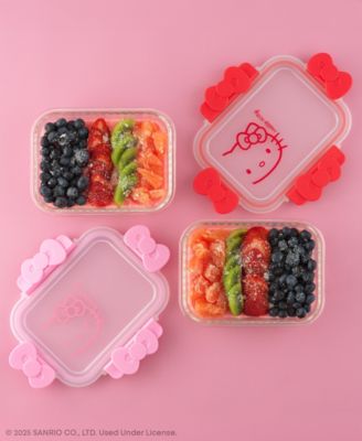 Hello Kitty Fluted Food Storage Containers, Set of 2