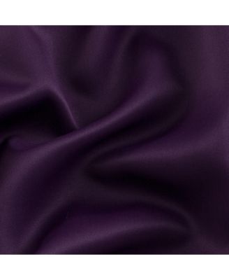 100% Thermal Blackout Bath and Kitchen Window Curtains - 50 in. W x 45 in. L, Red