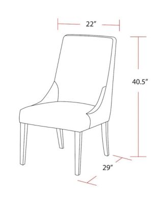 Sierra Two Pack Mirage Mist Dining Chair