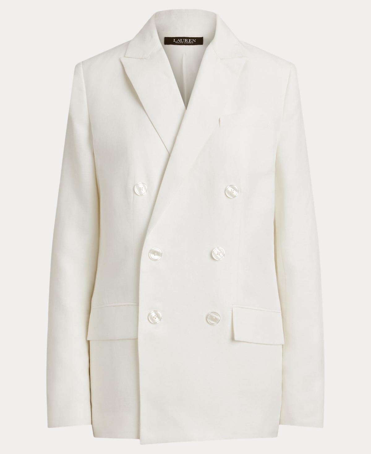 Lauren Ralph Women's Double-Breasted Twill Blazer