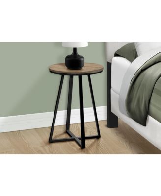 Accent Table, Side, Round, End, Nightstand, Lamp, Living Room, Bedroom, Contemporary, Modern