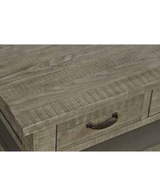 Rustic Farmhouse Solid Wood 50" Coffee Table