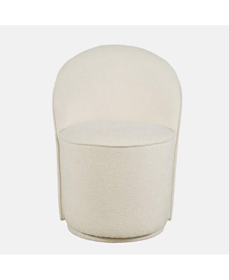 Landon Mid-Century Modern Upholstered Swivel Dining Chair (Set of 2