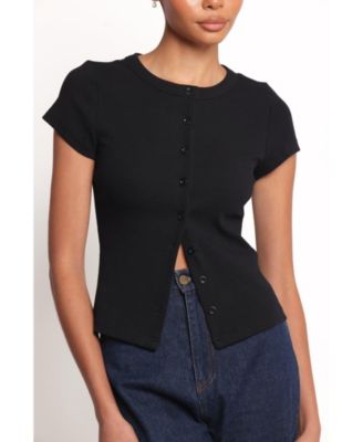 Women's Tylarah Short Sleeve Cardigan Top