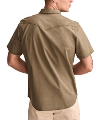 Men's Short-Sleeve Regular-Fit Western Shirt