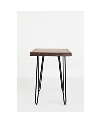 Nature's Edge Solid Acacia Chairside Table