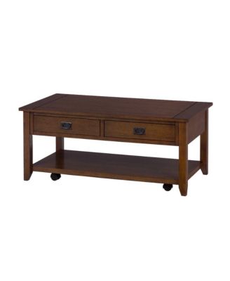 Mission 44" Oak Coffee Table