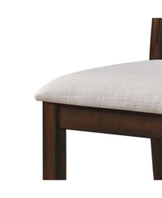 Streamdale 2 Pieces Set Dining Side Chair Rustic Modern Farmhouse Design Retro Design Easy to Assembly