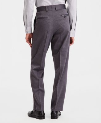 Men's Modern-Fit Wool-Blend Suit Separates Pants