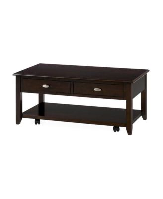 Merlot Warm Contemporary 44" Coffee Table
