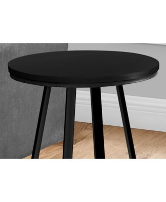 Accent Table, Side, Round, End, Nightstand, Lamp, Living Room, Bedroom,   Laminate,  Metal, Contemporary, Modern