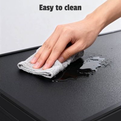 EZ GO 2-Pc Portable Bar Table with Carry Bag & Black Skirt for Events