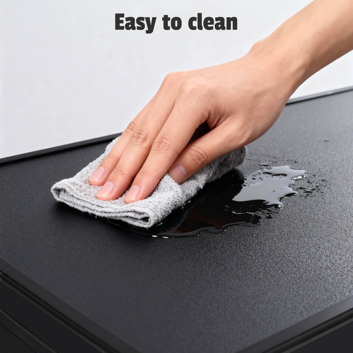 InstaHibit Ez Go 2-Pc Portable Bar Table with Carry Bag & Black Skirt for Events