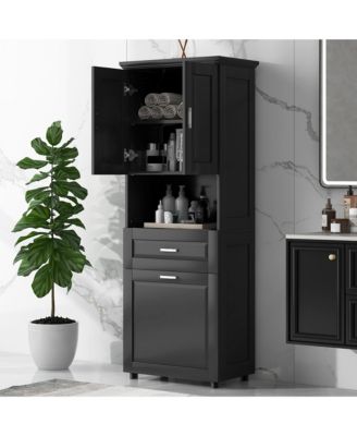 High-Quality MDF Storage Cabinet with Anti-Toppling Device