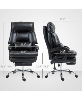 Overstuffed Office Chair, Reclining Computer Chair,