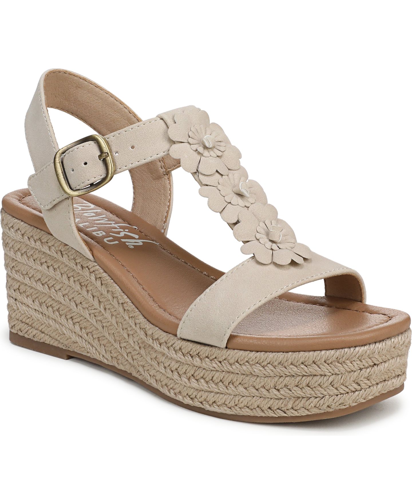Женские сандалии Blowfish Malibu Annika 2 Strappy, цвет: Овсяный искусственный замшевый — фото 1