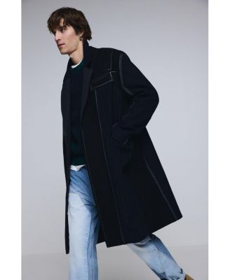 Men's Long striped coat