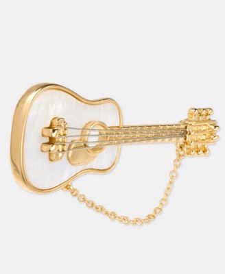 Mother-of-Pearl & Cup Chain Guitar Pin 