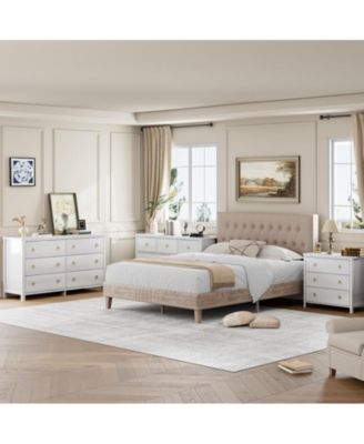 6 Dresser for Bedroom, 47.2" Wide Dresser