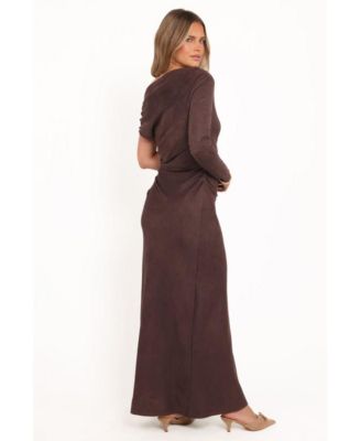 Women's Olympia Off Shoulder Maxi Dress