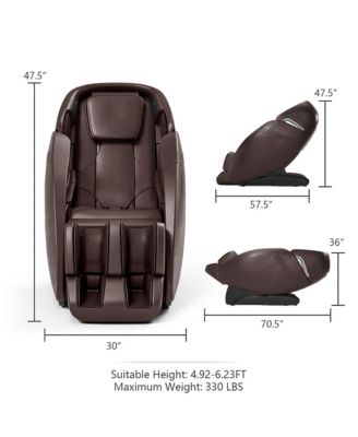 Full Body Zero Gravity SL Track Massage Chair w/ Negative Ion Generator
