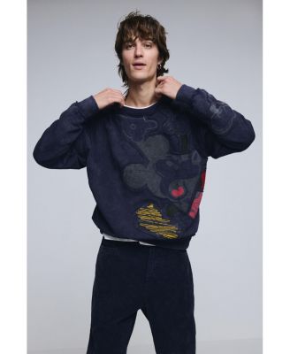 Men's Mickey Mouse tie-dye sweatshirt