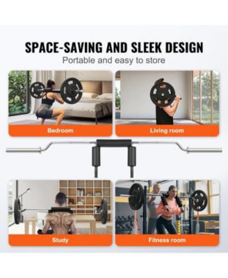 SUGFIT Safety Squat Bar 700 LB Capacity with Shoulder and Arm Pads